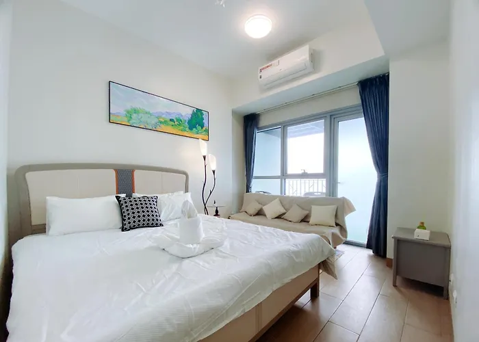 120sqm 3bedrooms Luxurious European Style Penthouse Modern Cross Okada Solaire Moa Airport *