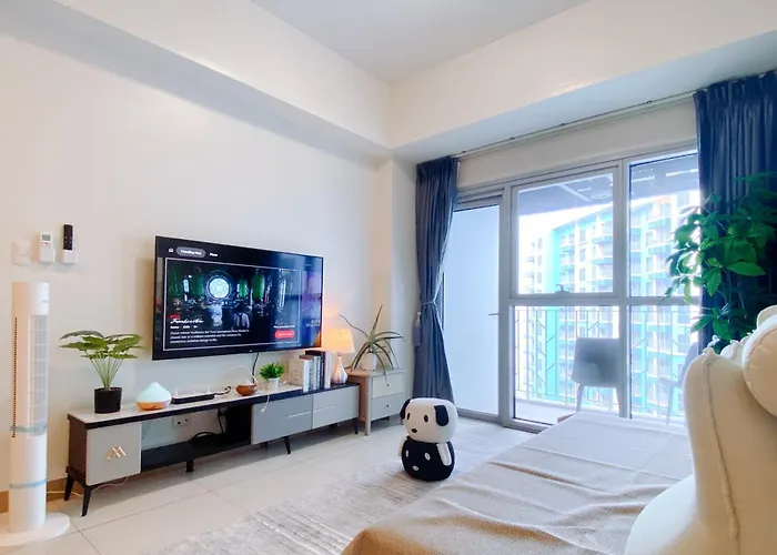 120sqm 3bedrooms Luxurious European Style Penthouse Modern Cross Okada Solaire Moa Airport * Manila