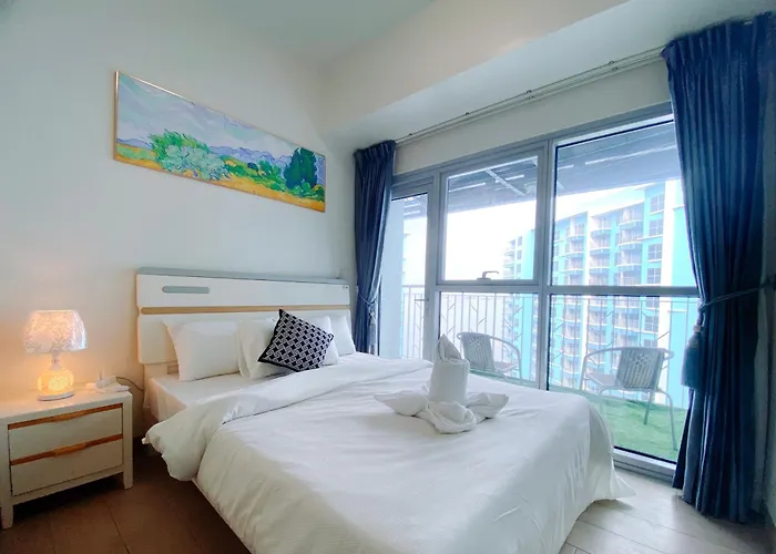 Apartamento 120sqm 3bedrooms Luxurious European Style Penthouse Modern Cross Okada Solaire Moa Airport Manila