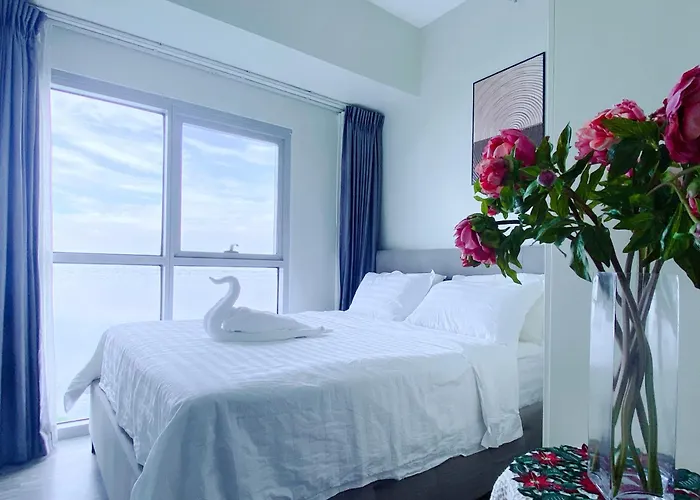 120sqm 3bedrooms Luxurious European Style Penthouse Modern Cross Okada Solaire Moa Airport Apartamento Manila