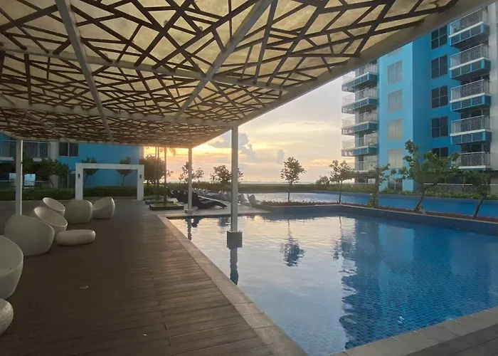 120sqm 3bedrooms Luxurious European Style Penthouse Modern Cross Okada Solaire Moa Airport Manila